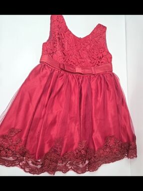 Red dress for a girl
